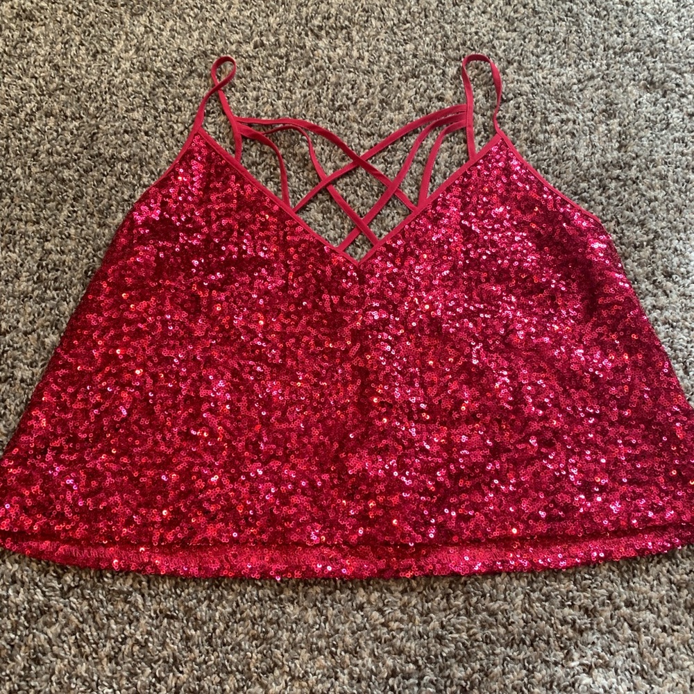 New with tags Express crop top size medium